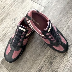 Brand New Leather DIESEL sneakers runners/running shoes Size 6.5